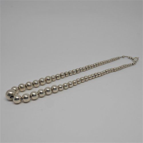 alt=\"collar bolas de plata de ley 925 Mils.www.santelmotienda.com\"