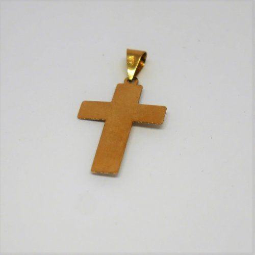 alt=\"Crucifijo de Oro Blanco y Oro de ley 18 K. jpg. www.santelmotienda.com\"