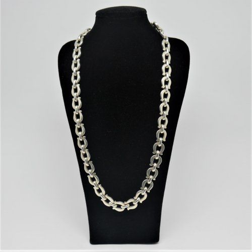 alt=\"collar estribos de plata de ley 925 Mils.www.santelmotienda.com\"